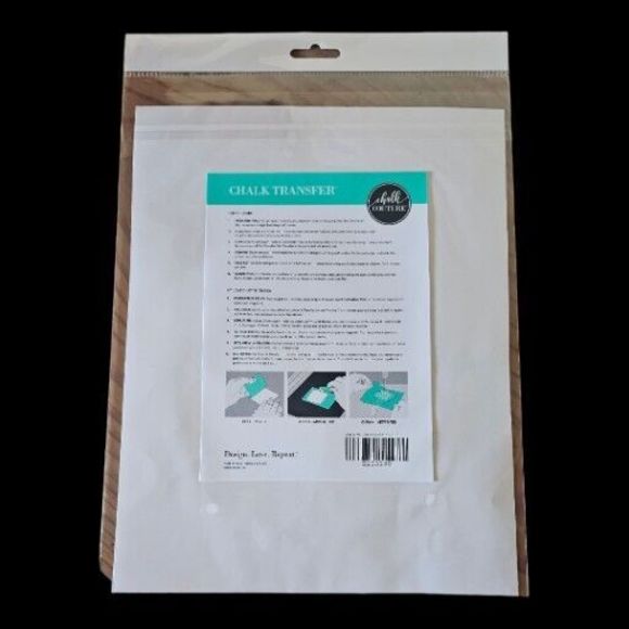 Chalk Couture You & Me - Size B Transfer crafting projects (8.5x11) NWT - Picture 2 of 2
